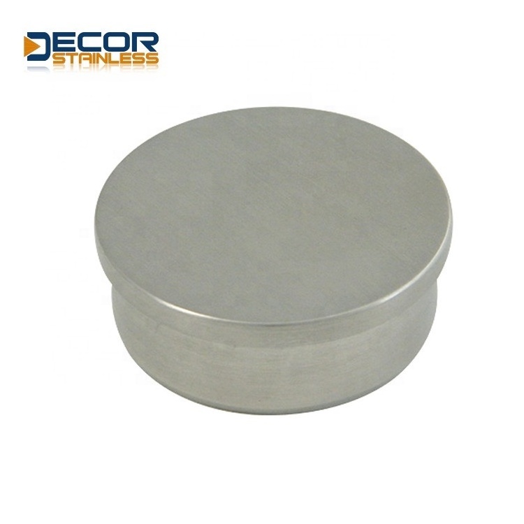 High strength and polished Excellent scalability Satisfactory product 304/316 stainless steel End Cap