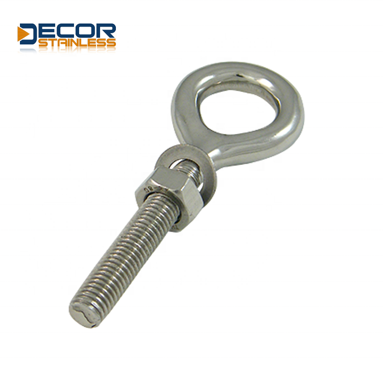 Stainless steel din580 lifting eye bolt