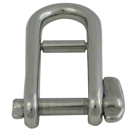 Wholesale stainless steel 316 or 304 Halyard Shackle carbon steel Halyard Shackle With Key Pin & Bar