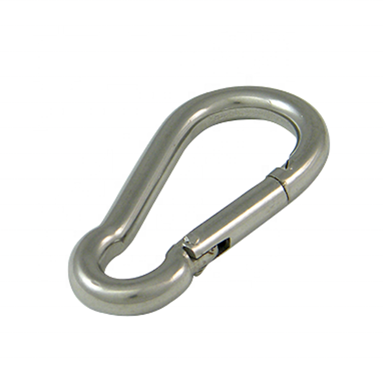 Stainless steel carbine snap hook