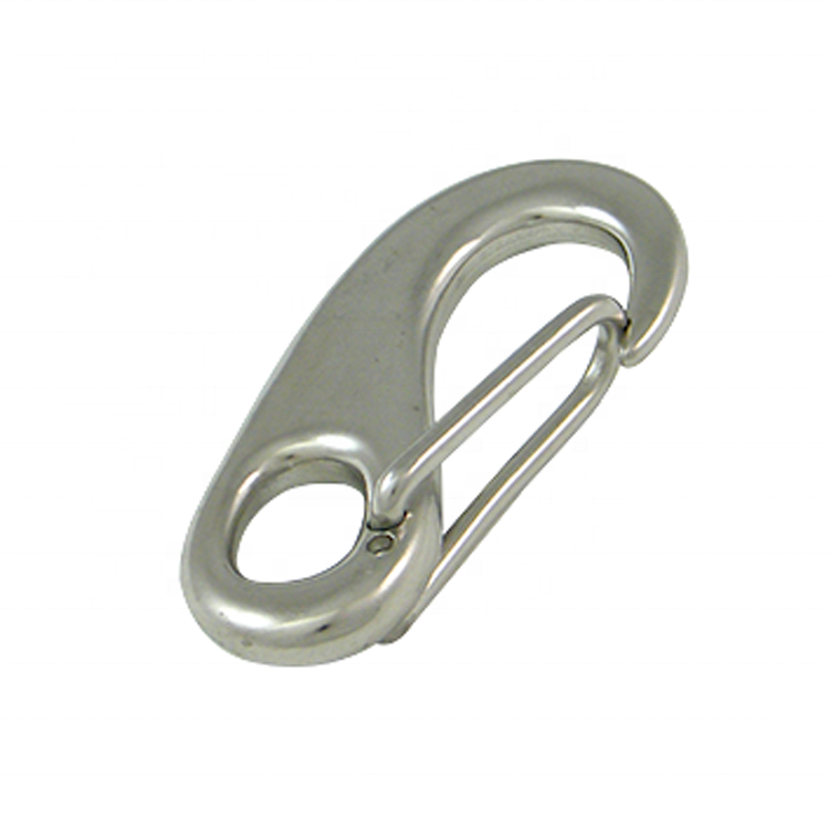 Stainless steel carbine snap hook