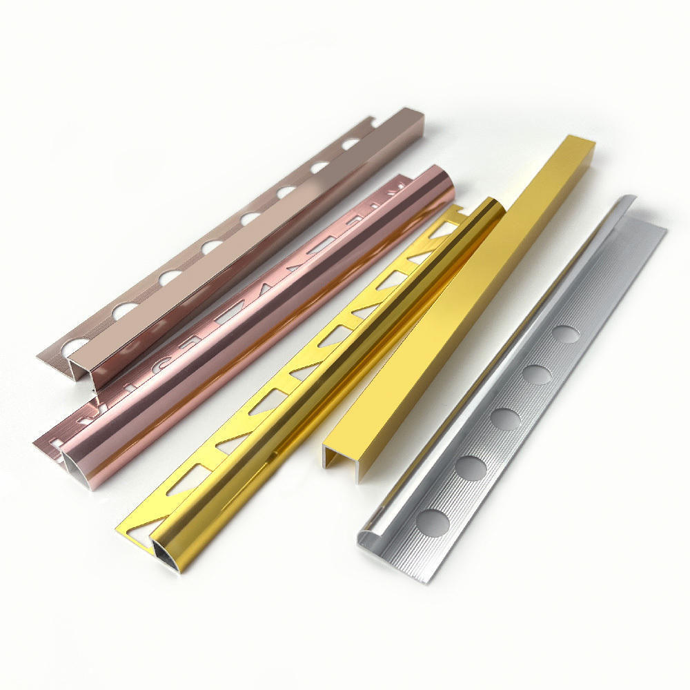 Decoration Polished Stainless Steel Trim Profile Stainless Steel Tile Trim For Tile Corner