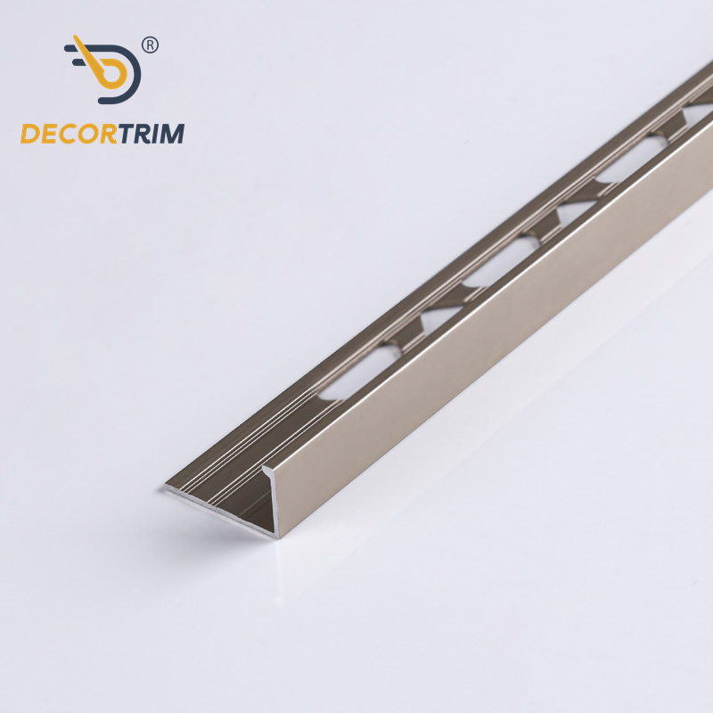 Prolink Metal Tile Trims Factory Customized YJ-D79 Metal L Shape Aluminum Corner Tile Edge Trim