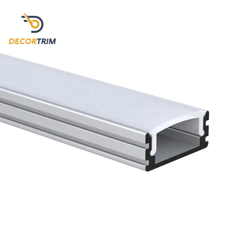 Prolink Metal Black LED Channel System Aluminum Extrusion Profile for Strip Tape Light Track Segments