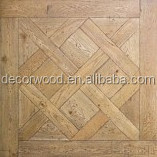 French Parquetry floor oiled finished oak wooden parquet flooring