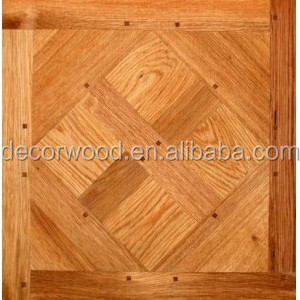 French Parquetry floor oiled finished oak wooden parquet flooring