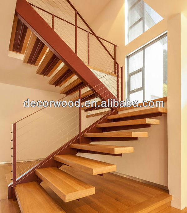 Best price solid wooden spiral staircase solid stair tread