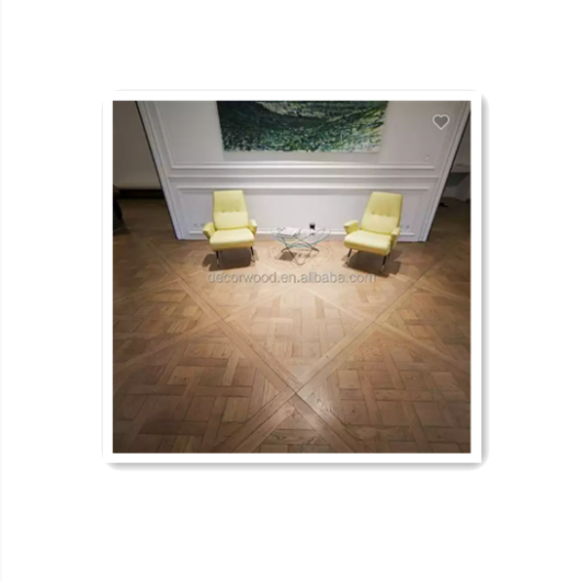 Customized French design versailles oak parquet wood flooring