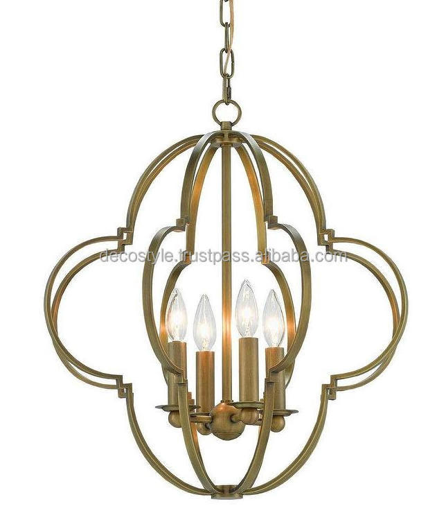 Antique mid century chandelier