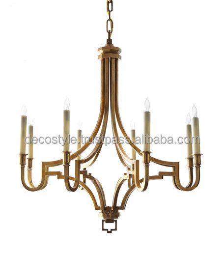 Antique mid century chandelier