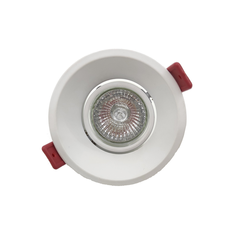 Factory Price Square Recessed Ceiling Gu10 Mr16 Bulb Round Fixed Fixture Downlight Fixture