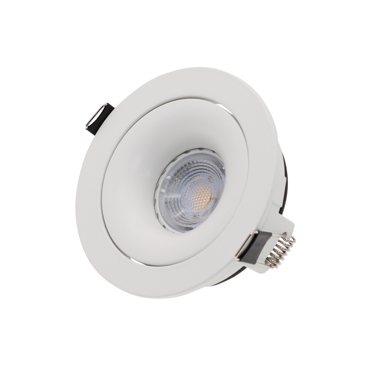 360degree Rotate GU10 MR16 Down Light Fixture White Black Square and Round GU10 Fitting