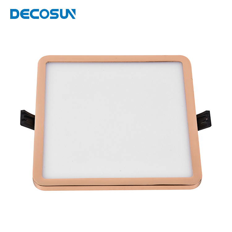 Recessed 6 9Watt Dimmable Led Ceiling Light Living Room  Square 9W 12W 18W Adjustable Led Flush Mount Ceiling Lights