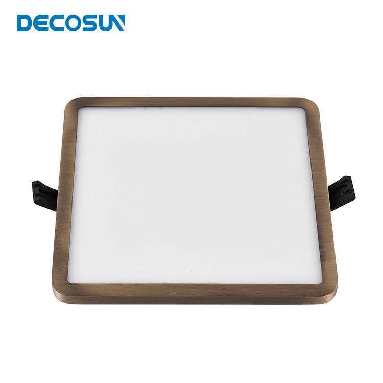 Recessed 6 9Watt Dimmable Led Ceiling Light Living Room  Square 9W 12W 18W Adjustable Led Flush Mount Ceiling Lights