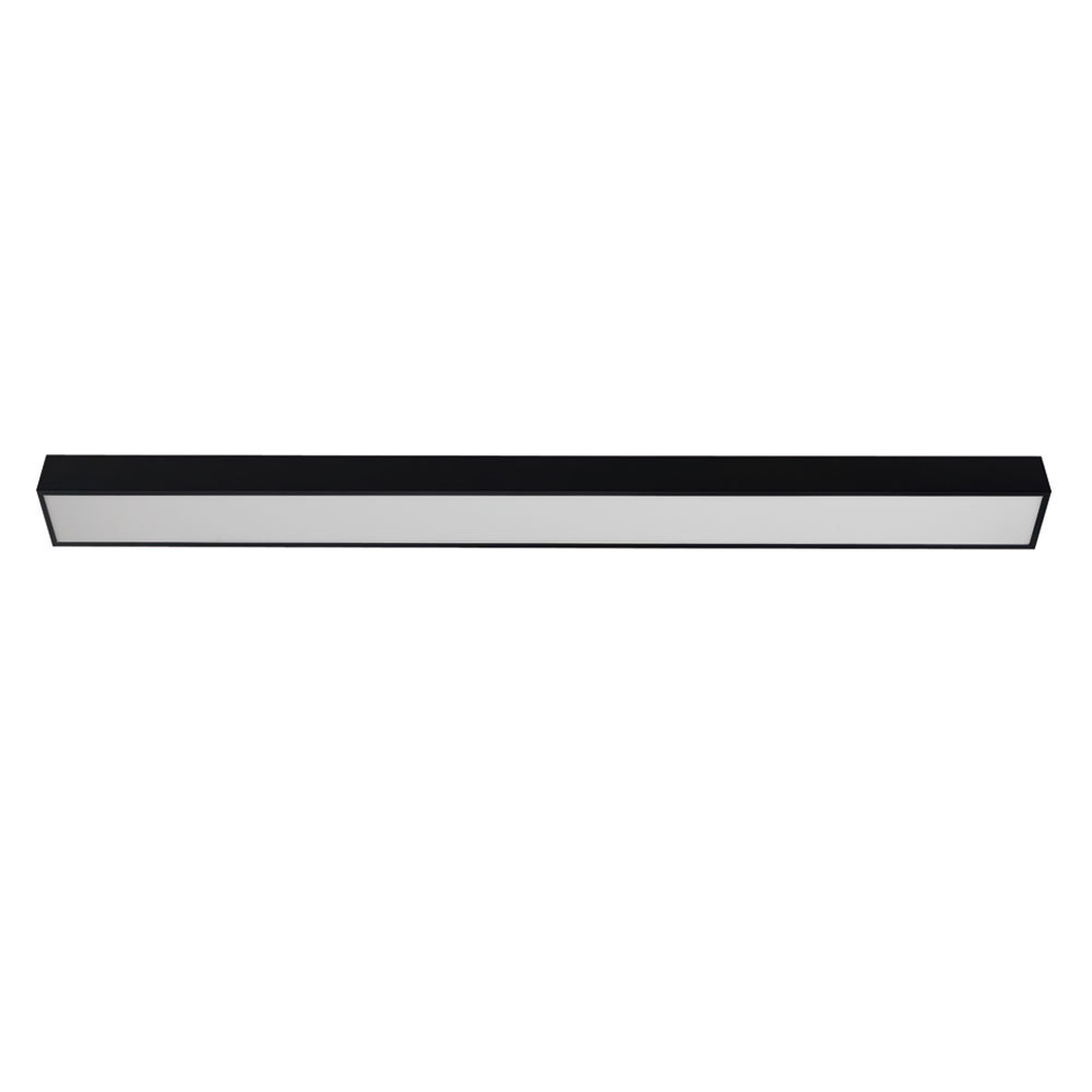 DECOSUN surface mounted 60cm 90cm 120cm linear light black white silver yellow red led office lighting suspended linear light