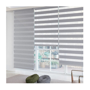 LUXSO BLACKOUT LIGHT FILTERING COMBI ZEBRA SHADES COMBI BLINDS PLEATED COMBI BLIND BEST QUALITY MADE IN KOREA