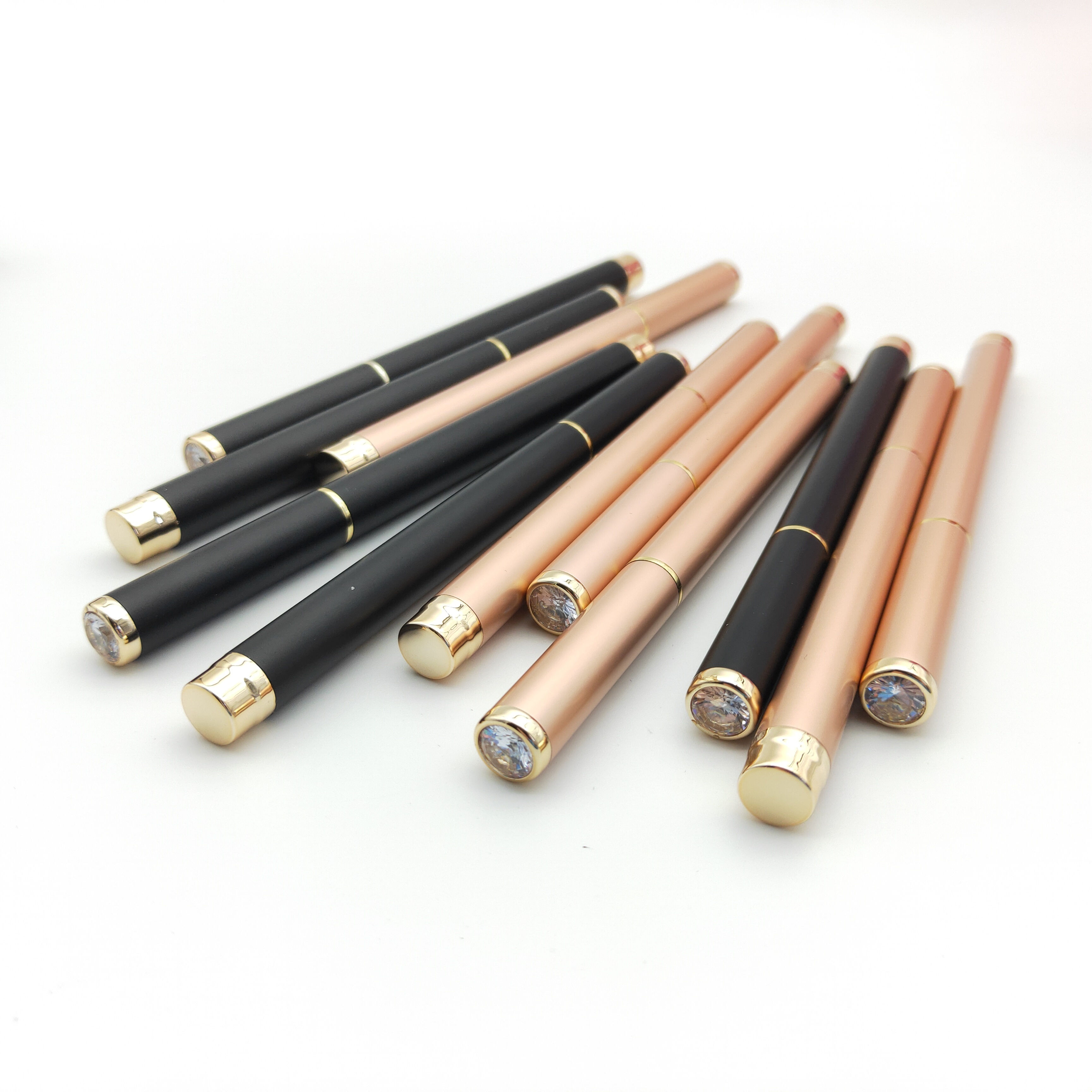 eyeliner glue pen black  waterproof magic tube eyeliner glue pen with eyeliner pen packaging