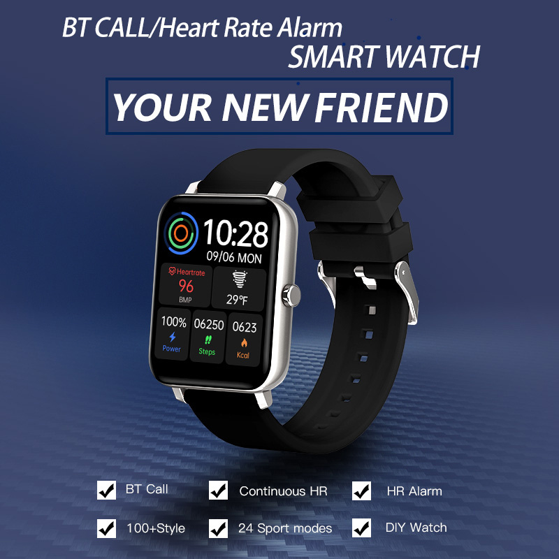 New T8Pro Smart Watch Men Women Smartwatch Sports Heart Rate Tracker For Android IOS SmartWatch Best Selling