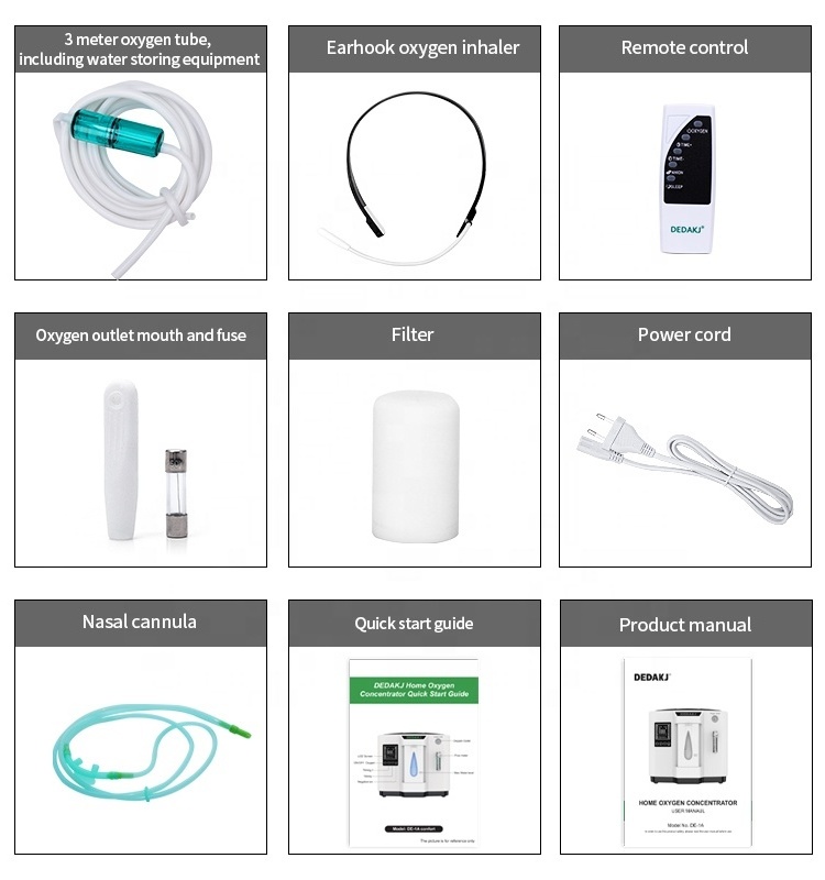 Factory price stock fast delivery home use 93% purity oxygen generator portable oxygen concentrator machine