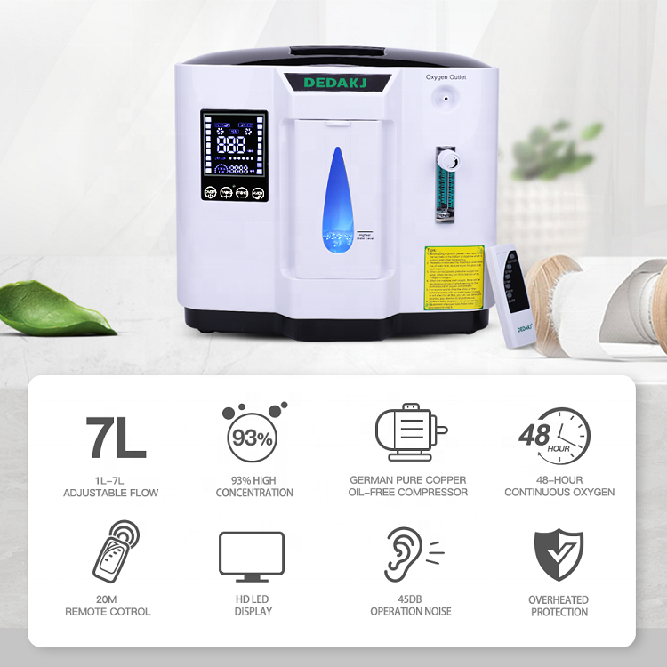 Factory price stock fast delivery home use 93% purity oxygen generator portable oxygen concentrator machine