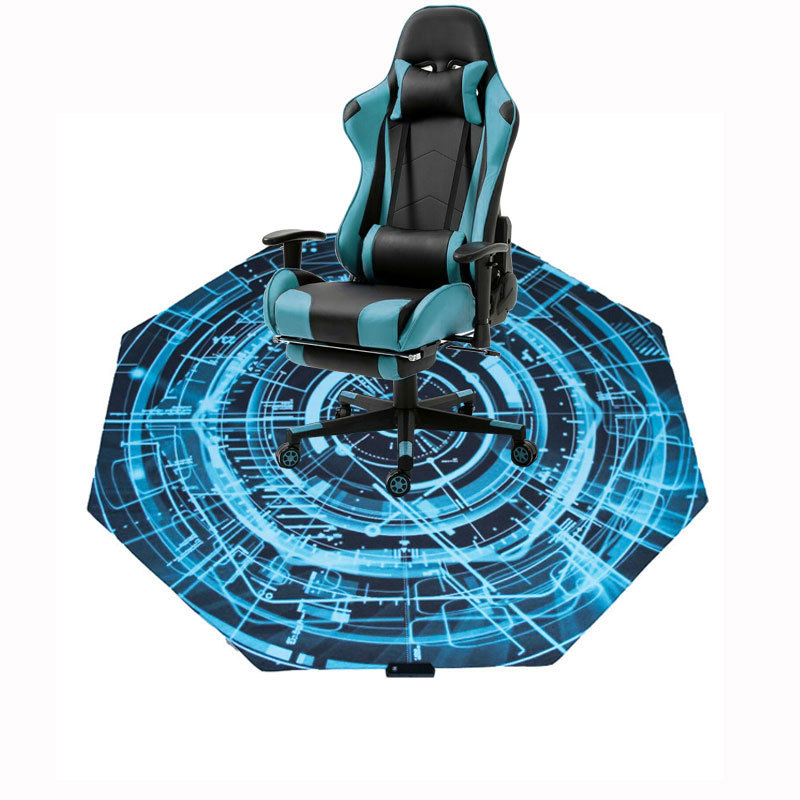 LED Gaming Chair Mat for Hardwood Floor - 47