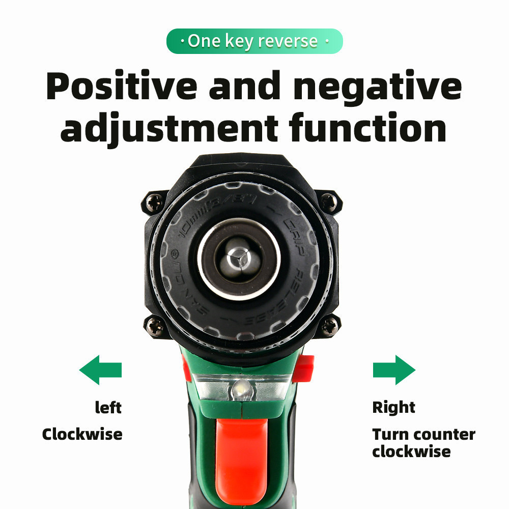 Electric Cordless Drill Variable Speed Mini Power Drill Tools Wireless Screwdriver Wholesale Professional 24V Battery Accepted