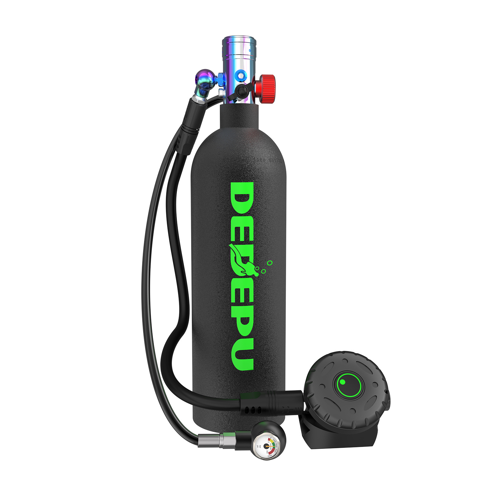 DEDEPU High-Pressure Oxygen Bottle Small Scopa Scuba Diving Air Tank for Underwater Adventures