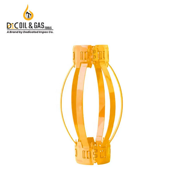 High Precision API Standard Hinged Non Welded Semi Rigid Bow Spring Centralizer For Tubing And Casing