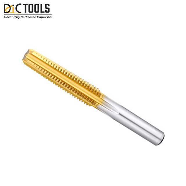 HSS-E, Solid Carbide Tin Nut Taps With Imperial Threads