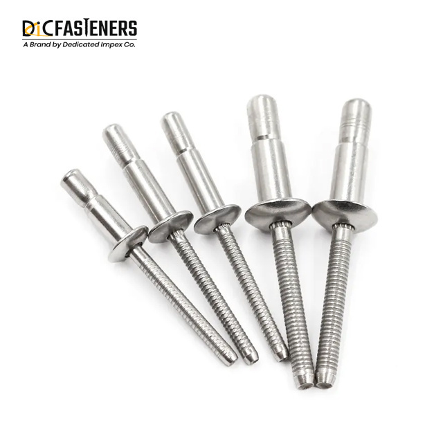 304 Stainless Steel Dome Head Structural Rivets