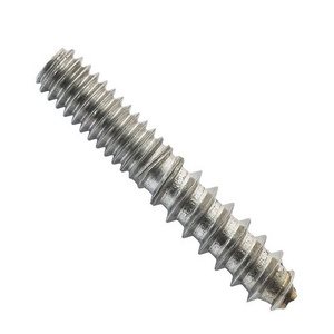 : Double-Sided Wood Threaded Dowel Screw Hanger Bolts Zinc Finish with M30 M52 Thread Sizes Available in Various Lengths 12mm