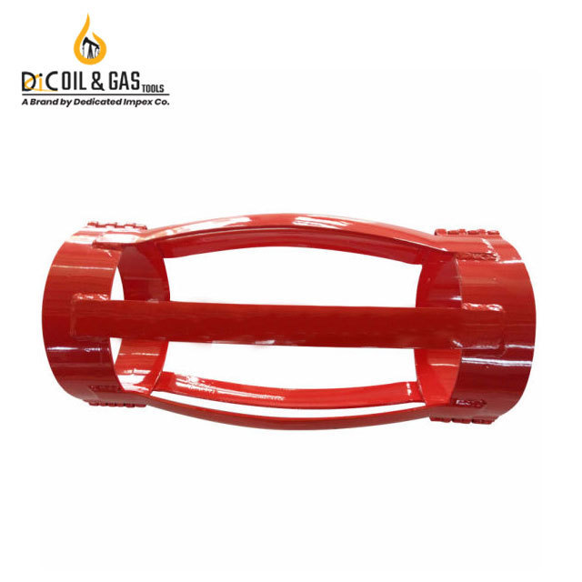 High Precision API Standard Hinged Non Welded Semi Rigid Bow Spring Centralizer For Tubing And Casing