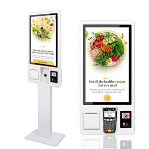 32 Inch Retail Ticketing Ordering Android Payment Terminal Self Service Touch Screen Kiosk Machine