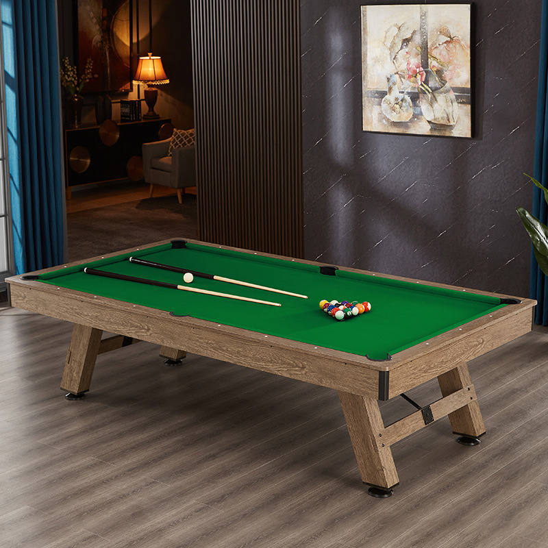 Factory custom indoor 7feet fashion simple luxury solid wood pool table professional snooker Billiard Table