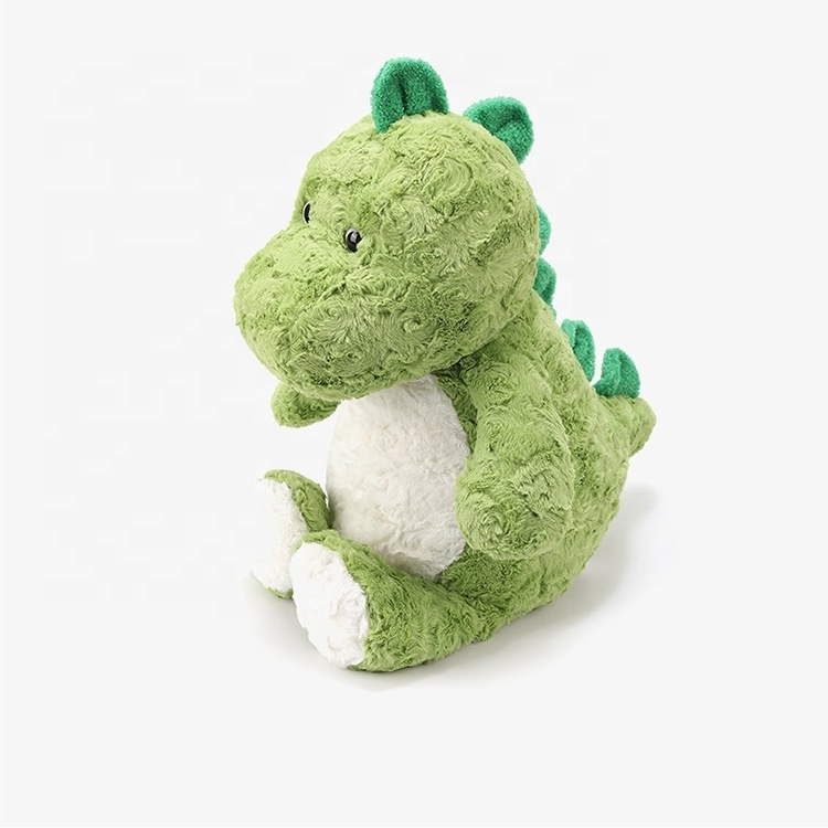 Custom cute soft animal mascot stuffed Green Dragon plush toy