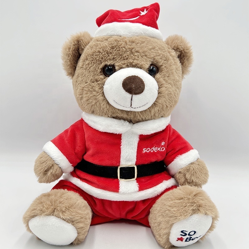 Best Promotional Christmas gift Stuffed soft teddy bear design toy