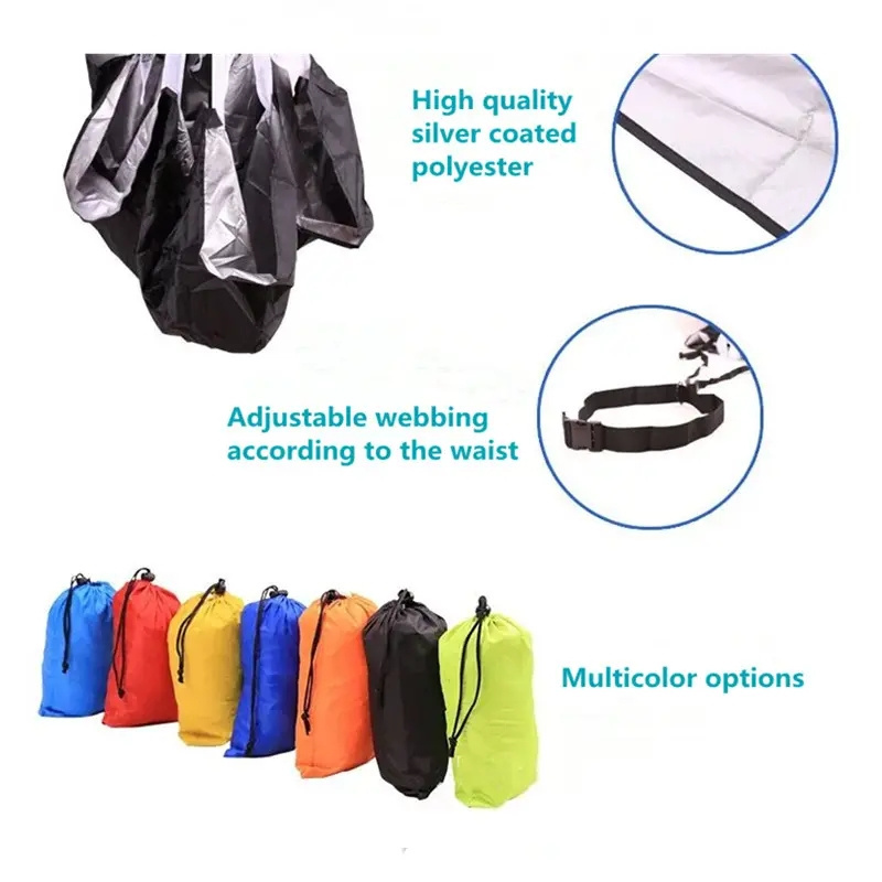 2023 New Products Speed Resistance Training Parachute track and field Running Chute Soccer Football Training Parachute