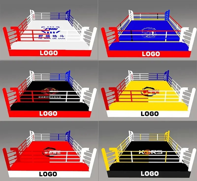 YIWU Sale 3*3m MMA Cage Competition Standard Elevated MMA Cage Hexagon Fighting Cage Panel For Mixed Martial Arts