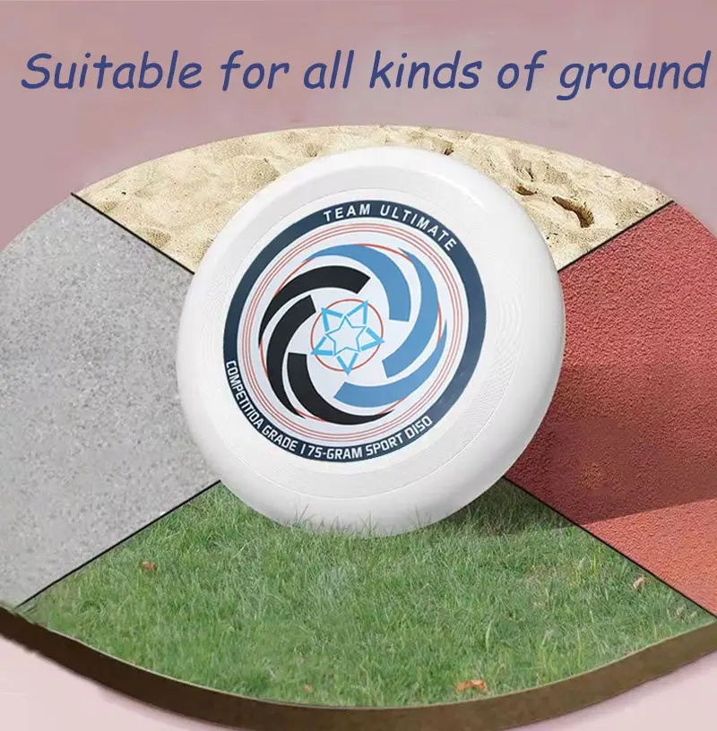 YIWU Factory Wholesale Disk Long Range Disc Custom Profesional High Quality Ultimate Frisbee  With Logo