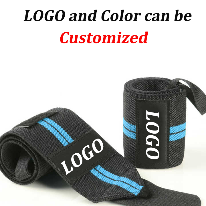 High Quality Custom Gym Workout Heavy Duty Wrist Wrap Camo Logo Weight Lifting Strap for Powerlifting Wholesale