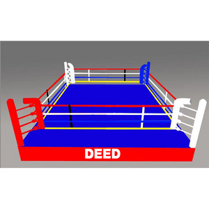 YIWU Sale 4*4*0.5M Outdoor Sports MMA Boxing Ring Thai Standing Floor Training Small Customized Size Used Boxing Rings