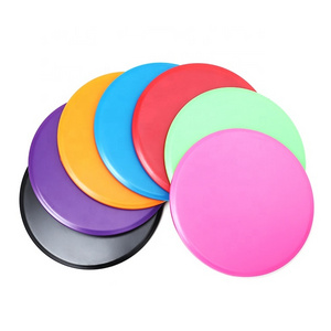 Multicolor Light Portable 2 Dual Sided ABS Gliding Discs Fitness Exercise Core Sliders Workout Yoga Equipment