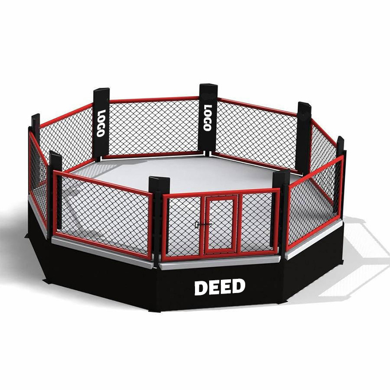 YIWU 5*5*0.5 M Sale Floor Fighting Mma Cage Panel Used Boxing Muay Thai Ring Octagon Cage