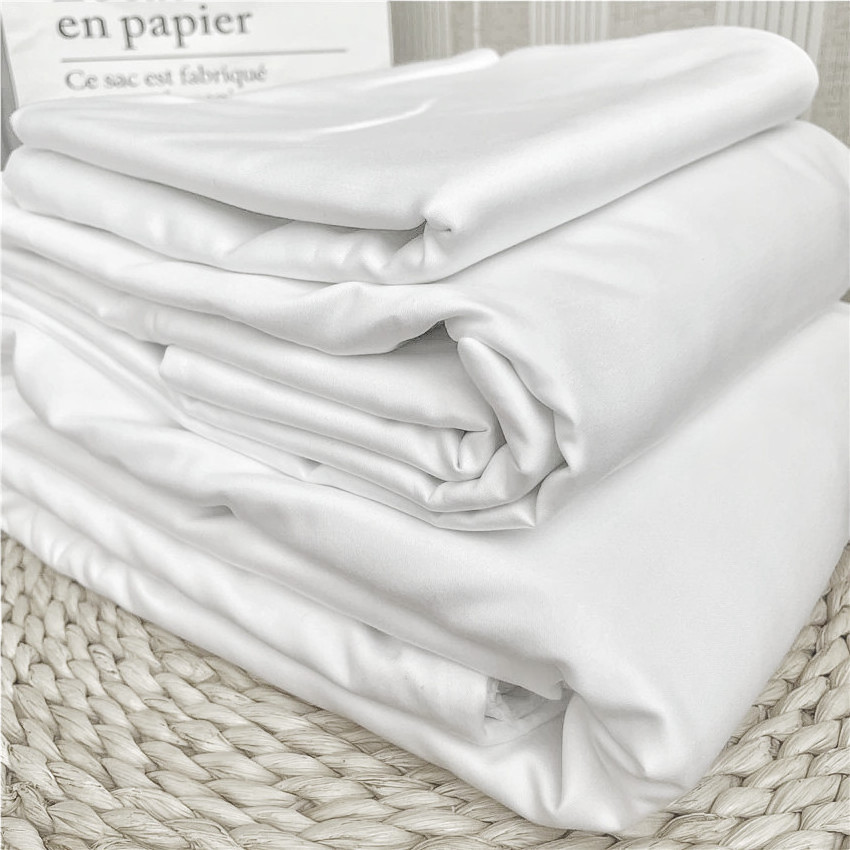 Deeda split king bed sheets cotton  hotel bed 4 piece sheet set