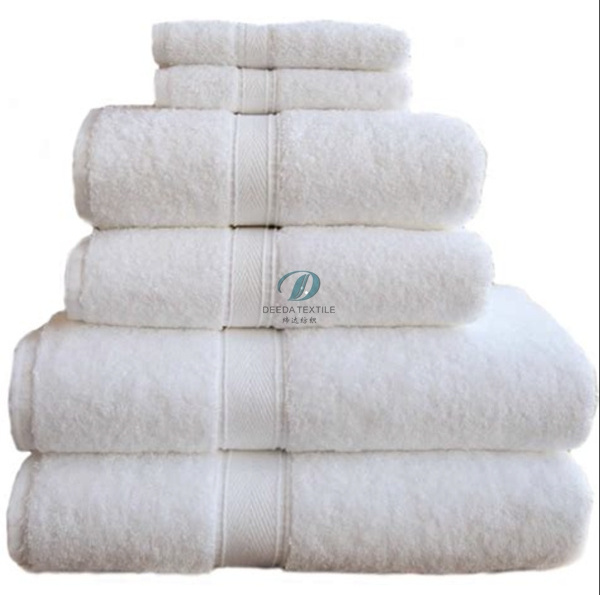 Deeda factory cotton white hotel balfour bath towels