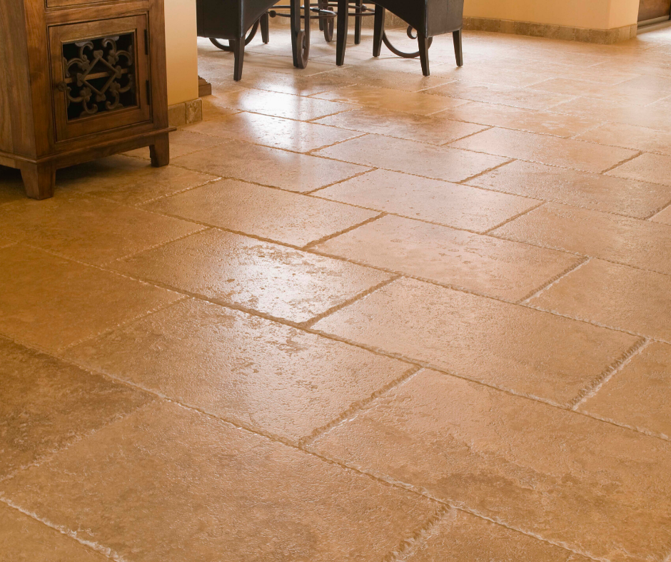 Deedgreat Natural Tumbled Antique Beige White Travertine Marble French Pattern Paving Tiles For Patio And Floor