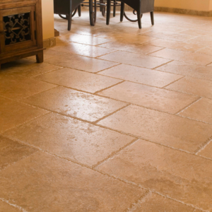 Deedgreat Natural Tumbled Antique Beige White Travertine Marble French Pattern Paving Tiles For Patio And Floor