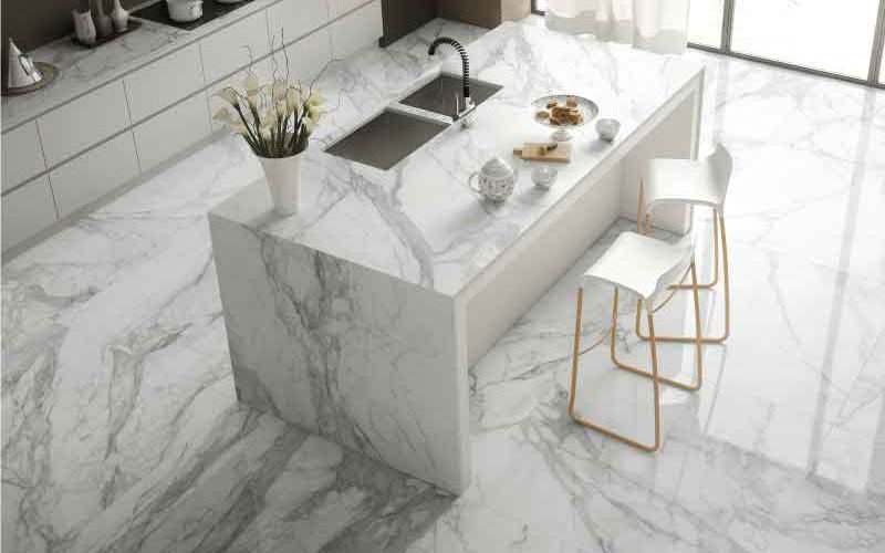 Deedgreat Big Slab 1200x2400 Sintered Stone Wall Format White Marble Tiles Floor Porcelain Glaze Large Slab Tiles For Floor