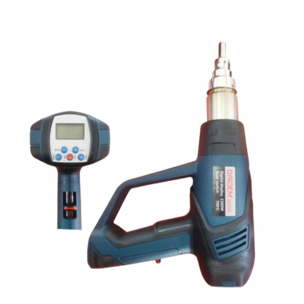 Deedgreat 2000W Hand Held Shrink High Performance Soar Series Hot Air Gun Temperature Control Model Heat Gun