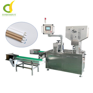 CE Certificate  Oblique Mouth Pipette  Drinking Paper Straw Bevel Cutting Machine